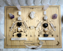 Load image into Gallery viewer, 2 Person Distant Healing board Reiki healing shamanic healing- locally designed made
