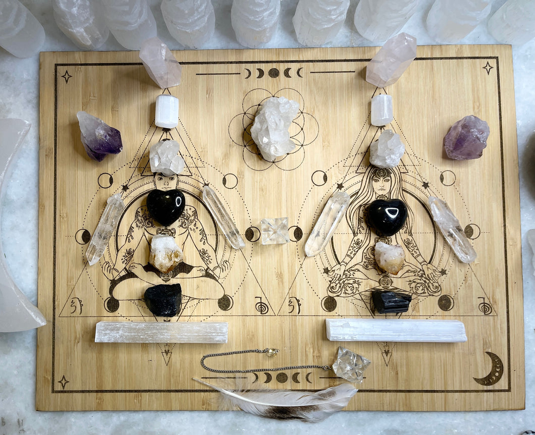2 Person Distant Healing board Reiki healing shamanic healing- locally designed made