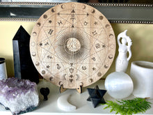 Load image into Gallery viewer, Moon phases board will assist in connecting you to the energy of the moon attuning your alignment to the universe.
