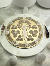 Load image into Gallery viewer, Beautiful Spiral Goddess board sacred alter peice engraved - Locally made
