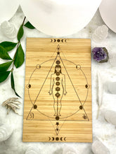 Load image into Gallery viewer, Distant Healing Reiki board | Chakra Symbols | locally designed
