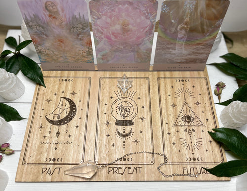 Limited edition oracle or tarot board - one of my favs amazing for setting intentions, readings, affirmation cards.