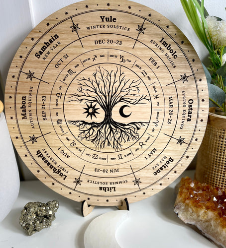 Wheel of the year board - Locally made