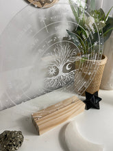 Load image into Gallery viewer, Wheel of the year - Acrylic Glass board with Led light
