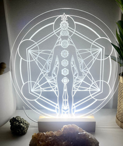 Reiki healing | Distant Healing | metatron cube led light