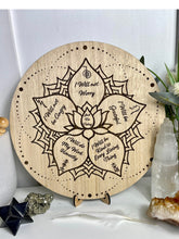 Load image into Gallery viewer, Reiki Principles | Symbols wooden engraved

