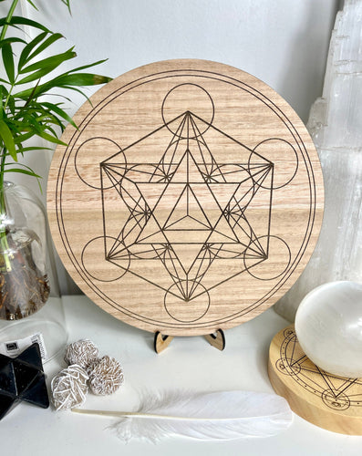 Merkaba + Metarons Cube variation- Locally made