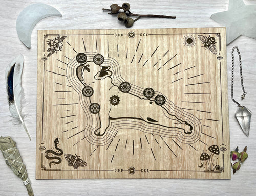 Dog with Aura layers | Animal Distant Healing board Reiki healing shamanic healing Board