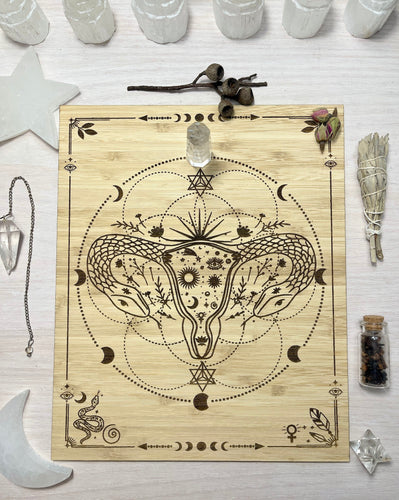 Feminine womb healing | fertility healing board