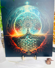 Load image into Gallery viewer, Tree of life | Metatrons cube | flower of life | universal life force
