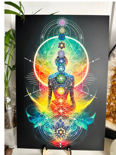 12 Chakra Symbols system | Non Binary | Distant Healing Reiki board | sacred alter | Universal Energy | locally designed