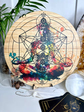 Load image into Gallery viewer, Distant Healing board + Metatrons cube

