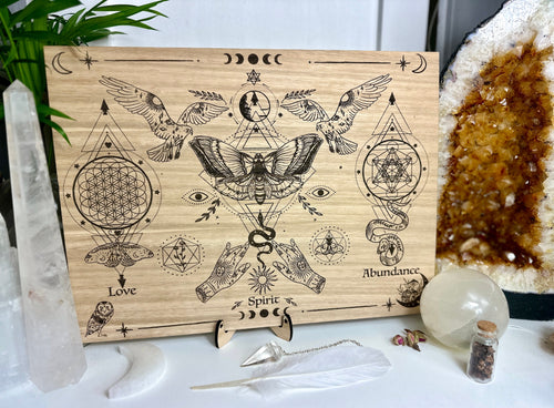 Manifesting board | Amazing for setting intentions for abundance | love | health | Self healing