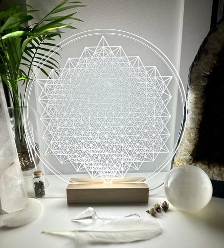 Tetrahedron 512 - optional LED light pattern Embrace this high vibrational pattern
