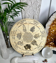 Load image into Gallery viewer, Chakra balancing pendulum board with crystal guidance - Locally made
