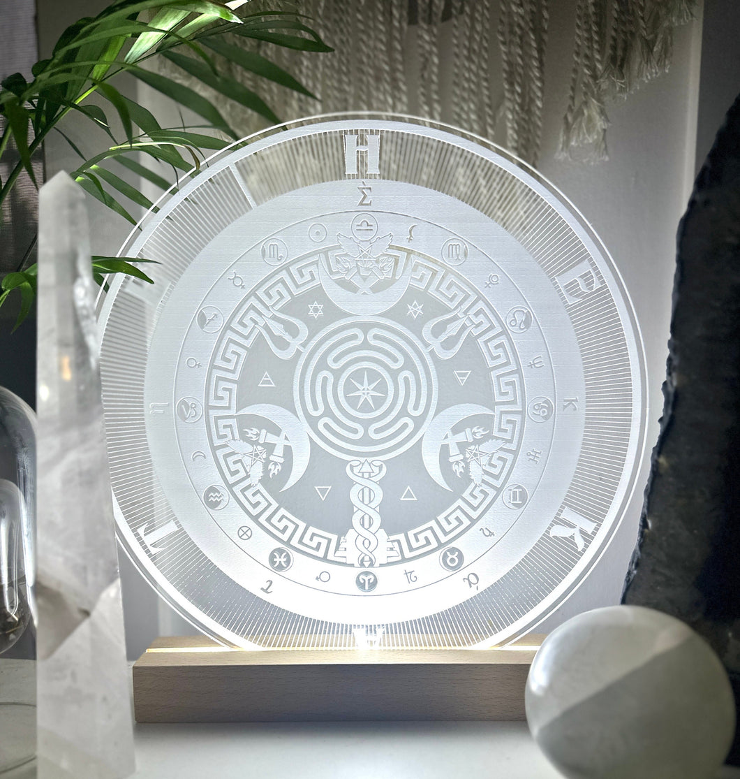 Seal of Hekate Goddess led light