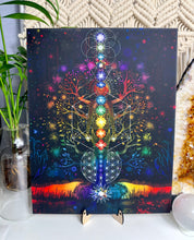 Load image into Gallery viewer, 12 Chakra Symbols system | Non Binary | Distant Healing Reiki board | sacred alter | Universal Energy | locally designed
