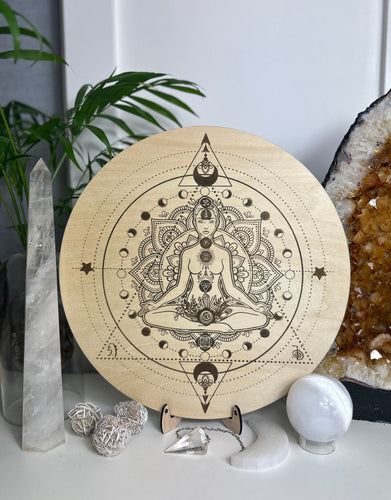 Distant Healing board + Mandala - locally designed & made | Reiki Proxy