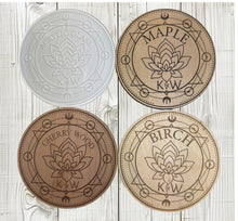 Load image into Gallery viewer, Beautiful Spiral Goddess board sacred alter peice engraved - Locally made
