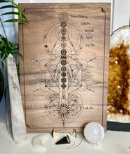Load image into Gallery viewer, 12 Chakra Symbols system | Non Binary | Distant Healing Reiki board | sacred alter | Universal Energy | locally designed
