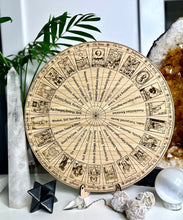 Load image into Gallery viewer, Major Acarna Tarot Chart | Cheat board | Pendulum | Readings board | Locally made
