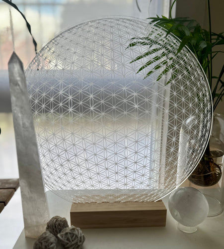 Flower of Life Universe | universal energy | high vibrational pattern | optional stand