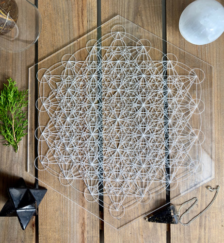 Variation of Metatron’s Cube x 18 - Hexagon Embrace this high vibrational pattern, a beautiful source of energy