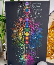 Load image into Gallery viewer, 12 Chakra Symbols system | earth &amp;soul star | Non Binary | Distant Healing Reiki board | sacred alter | Universal Energy | locally designed
