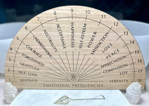 Emotional Consciousness pendulum/ dowsing Custom board - Locally made
