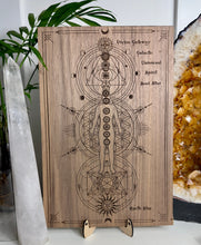Load image into Gallery viewer, 12 Chakra Symbols system II | Non Binary | Distant Healing Reiki board | sacred alter | Universal Energy healers | locally designed
