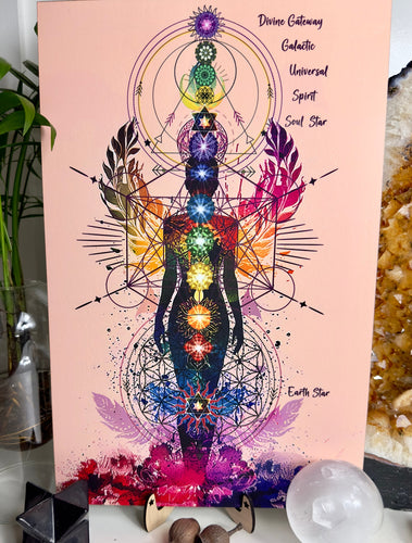 12 Chakra Symbols system | earth | soul star | Non Binary | Distant Healing Reiki board | sacred alter | Universal Energy |