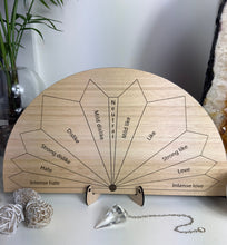 Load image into Gallery viewer, Custom frequency Chart |pendulum | Engraved board - Locally made
