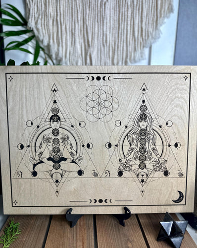 2 Person Distant Healing board Reiki healing shamanic healing- locally designed made