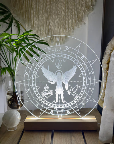 Archangel Michael protection - Led light