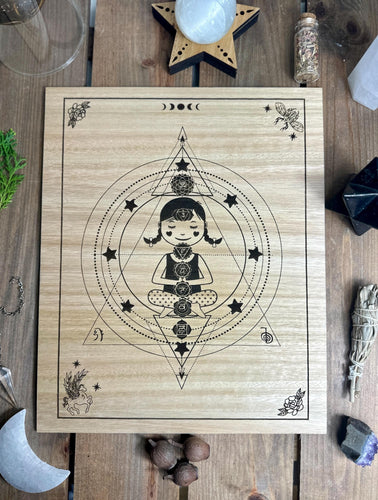 Distant Healing board for Child Reiki healing shamanic healing- locally designed & Made