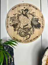 Load image into Gallery viewer, Shamanic animal 4 directions board | Serpent | jaguar | hummingbird | Eagle condor- locally designed and made
