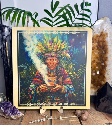 Beautiful Pachamama| Gaia | printed art - Locally made