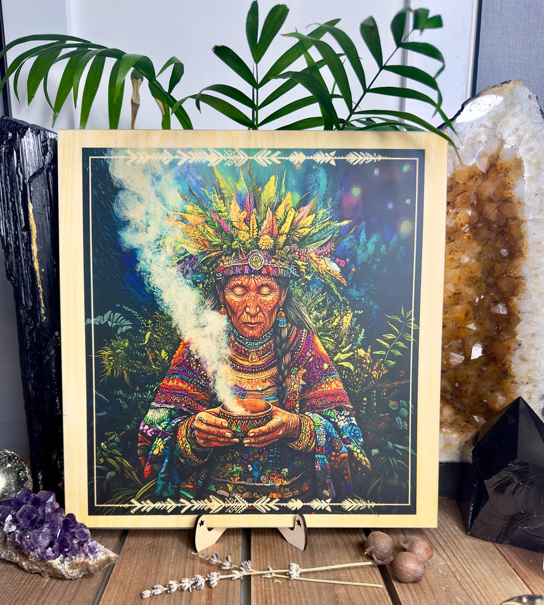 Beautiful Pachamama| Gaia | printed art - Locally made