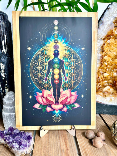 Distant Healing board | Non binary| 12 chakra healing | Bamboo