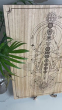 Load and play video in Gallery viewer, 12 Chakra Symbols system | Non Binary | Distant Healing Reiki board | sacred alter | Universal Energy | locally designed
