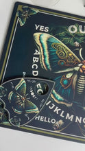 Load and play video in Gallery viewer, Spirit Moth | ouija board pendulum | spirit board with Planchette - Locally made

