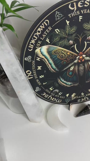 Spirit Moth | ouija board pendulum | spirit board - Locally made