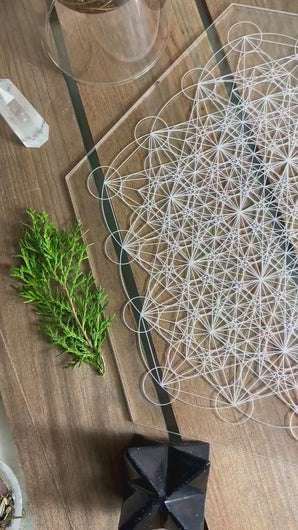 Variation of Metatron’s Cube x 18  - Hexagon Embrace this high vibrational pattern, a beautiful source of energy